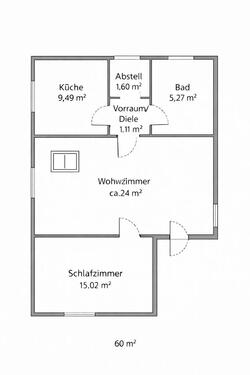 Foto - 2 Zimmer Erdgeschoßwohnung zur Miete in Altena