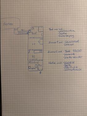 Foto - Untermiete geräumige 2 Zimmer Wohnung mit Garten