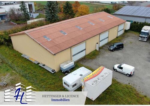 Foto - Flexible 340 m² Gewerbehalle perfekt für Lager und Logistik in Uffenheim