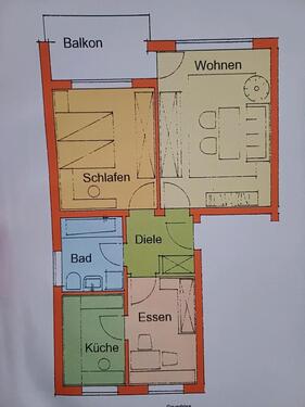Foto - Renovierungsbedürftige 2,5 Zimmer Wohnung von Privat zu verkaufen