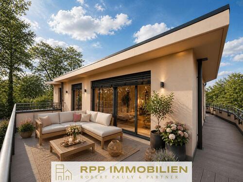 Foto - Wohnen mit Panorama: Penthouse im Erstbezug in begehrter Waldrand-Lage