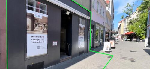 Foto - DIETZ: Provisionsfreies Ladengeschäft in der Fußgängerzone von Aschaffenburg zu vermieten!