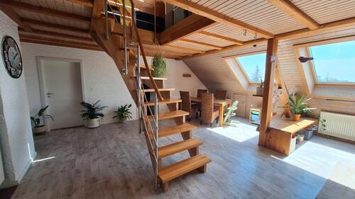 Foto - Großzügige 5,5 Zimmer Familien-Maisonette mit Garten u. Weitblick