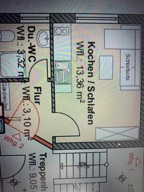 Foto - Wohnung in Bad Rothenfelde - 470,00&nbsp;EUR Kaltmiete, ca.&nbsp; 20,00&nbsp;m&sup2;