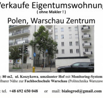 Zentrum Warschau: 80m² Eigentumswohnung – Provisionsfrei! - Dortmund Hörde
