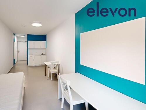 Foto - Für Personen in Aus- und Weiterbildung - Möbliertes 1-Zimmer-Apartment mit Einbauküche und Balkon