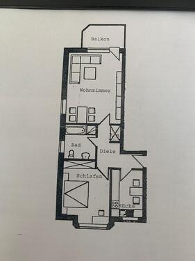 Foto - 2 Zimmer Etagenwohnung in Mönchengladbach