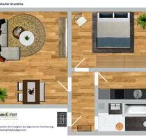 Schöne, helle, gut geschnittene Wohnung mit Gemeinschaftsgarten! 2,5 Zi., Eulerstr. 25, E-West - Essen Stadtbezirk III