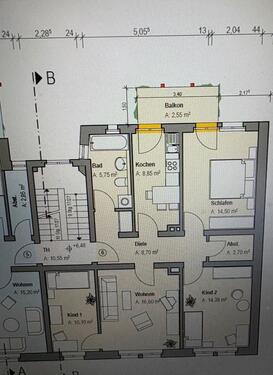 Foto - 4 Zimmer Etagenwohnung zum Kaufen in Rastatt