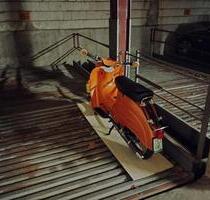 Geteilter Garagenstellplatz für ein Zweirad in C8 - Mannheim