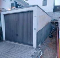 Fertiggarage, Beton Garage, L-6m, B-3,28, H-2,60 el. Schwenktor - Cham