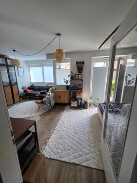 Foto - Nachmieter für 1,5 Zi.+Terrasse in Bahnhofsnähe ab 1.4.