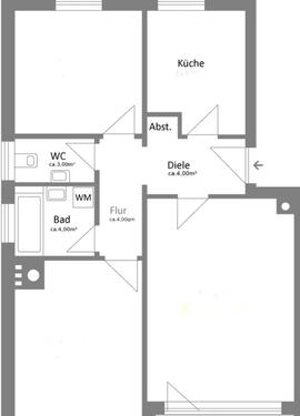 Foto - Zimmer im WG, Dachau Ost - 1.000,00&nbsp;EUR Kaltmiete,