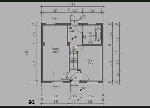 Foto - 3.5 Zimmer Reihenhaus zur Miete in Ahlen