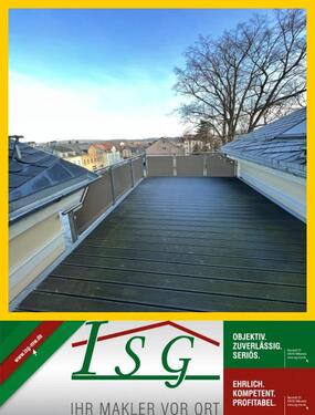 Foto - AB 01.09.2026 - Wohn(t)raum in Frankenberg - DACHTERRASSE - Fußboden-Hz. - AUFZUG