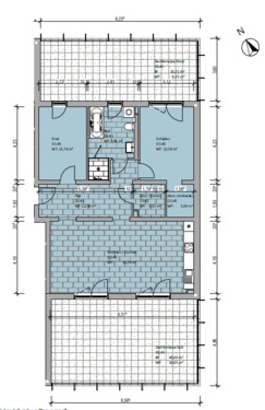 Foto - Penthouse-Wohnung mit 2 Dachterrassen ! Neubau ! Mietwohnungen in Fallersleben