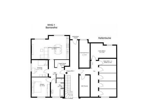 Foto - Erdgeschoßwohnung in Riegelsberg zur Miete