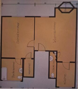 Foto - 2-Zimmer Dachgeschoss-Wohnung 13409 Berlin