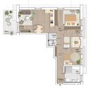 Vermiete 4 Zimmerwohnung mit Balkon Tiefgarage NEUBAU 95m2 - Weiler-Simmerberg