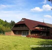 Bauernhaus Landhaus Resthof mit Hallen Alleinlage in Westerstede