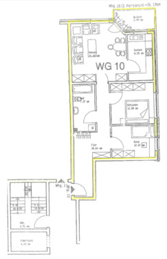 Foto - 2-Zimmer Wohnung mit Balkon im 1.OG