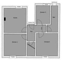 3-Zi-DG-Whg in Straubings Zentrum – Erstbezug nach Renovierung