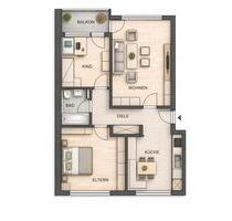 Freiwerdende 3 Zimmer Wohnung - 199.000,00&nbsp;EUR Kaufpreis, ca.&nbsp; 71,00&nbsp;m&sup2; in Wesseling (PLZ: 50389)