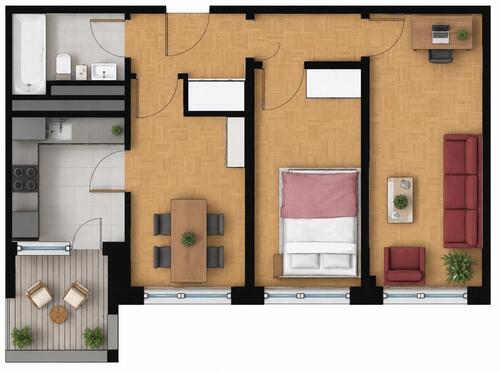 Foto - Schöne 2,5-Zimmer-Wohnung in Perlach-Ramersdorf