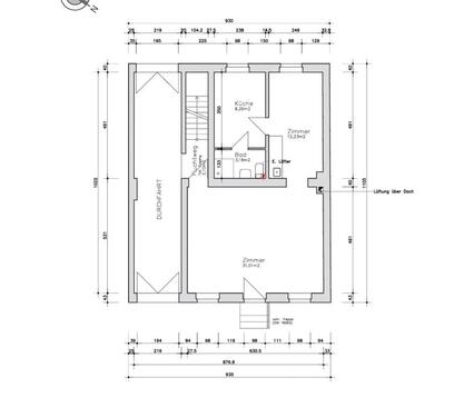 Foto - 2 Zimmer Etagenwohnung zur Miete in Rheinsberg