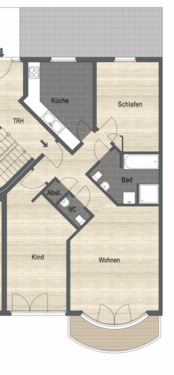Foto - Schön geschnittene 3-Zimmer-Wohnung mit Terrasse in Erlangen