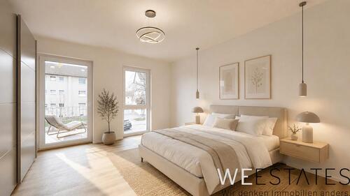 Foto - Wunderschöne 2-Zimmerwohnung mit Sonnenbalkon - optional mit EBK