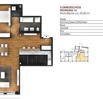 Helle 2-Zimmer-Denkmalwohnung mit Stellplatz - ab sofort - Villingen-Schwenningen