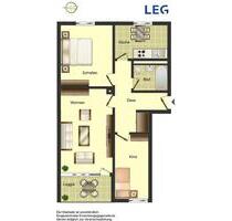 Gepflegte 2-Zimmer-Wohnung in Ratingen West