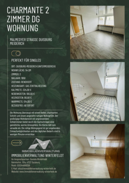 Foto - Charmante 2-Zimmer-DG-Wohnung in ruhiger Lage