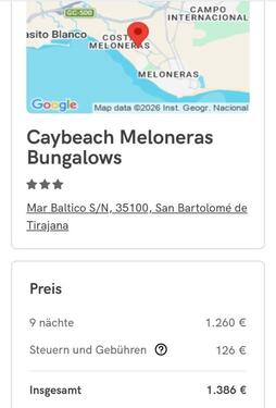 Foto - Ein Doppelzimmer vom 16.3 - 24.3.26 Maspalomas