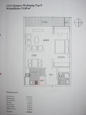 Foto - 1.5 Zimmer Etagenwohnung zur Miete in Göttingen
