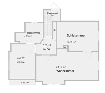 Foto - Sanierte 2 Zimmer Wohnung in StuhrBrinkum im Zweifamilienhaus