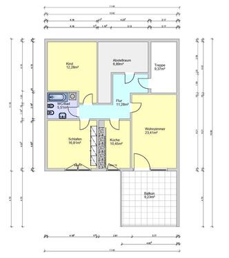 Foto - Dachgeschosswohnung in Eppelborn