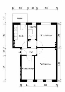 Foto - 3 Zimmer Etagenwohnung zur Miete in Magdeburg