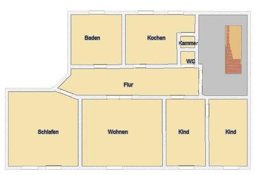 Foto - 4 Zimmer Etagenwohnung in Senftenberg