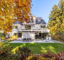 Geräumige Architekten-Villa von 2023 mit Lift, Tiefgarage und Spa-Bereich - München Pasing-Obermenzing