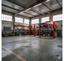 Beteiligung an großer Schrauberhalle (350 m²) mit Hebebühnen - Weißenfels