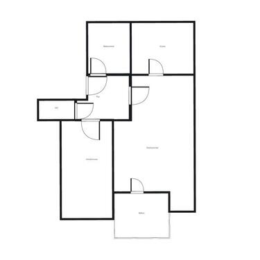 Foto - 2 Zimmer Dachgeschoßwohnung zur Miete in Weinsberg