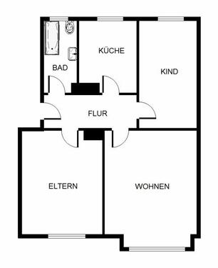 Foto - Etagenwohnung in Passau
