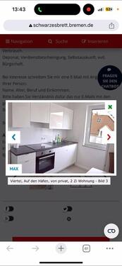 Foto - Etagenwohnung zur Miete in Bremen