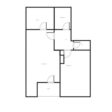 Foto - 2 Zimmer Dachgeschoßwohnung zur Miete in Weinsberg