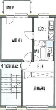 Foto - 2 Zimmer Erdgeschoßwohnung in Parchim