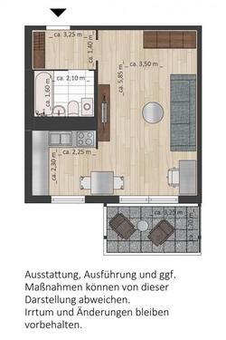 Foto - 1 Zimmer Etagenwohnung zur Miete in Dessau-Roßlau