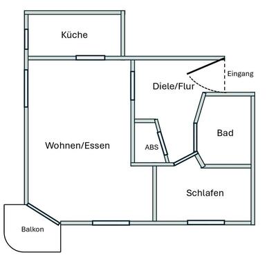 Foto - 2 Zimmer Wohnung zur Miete - 800,00&nbsp;EUR Kaltmiete, ca.&nbsp; 68,00&nbsp;m&sup2;