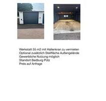 Halle Werkstatt, gewerbliche Nutzung möglich, incl Hallenkran - Bergheim Auenheim